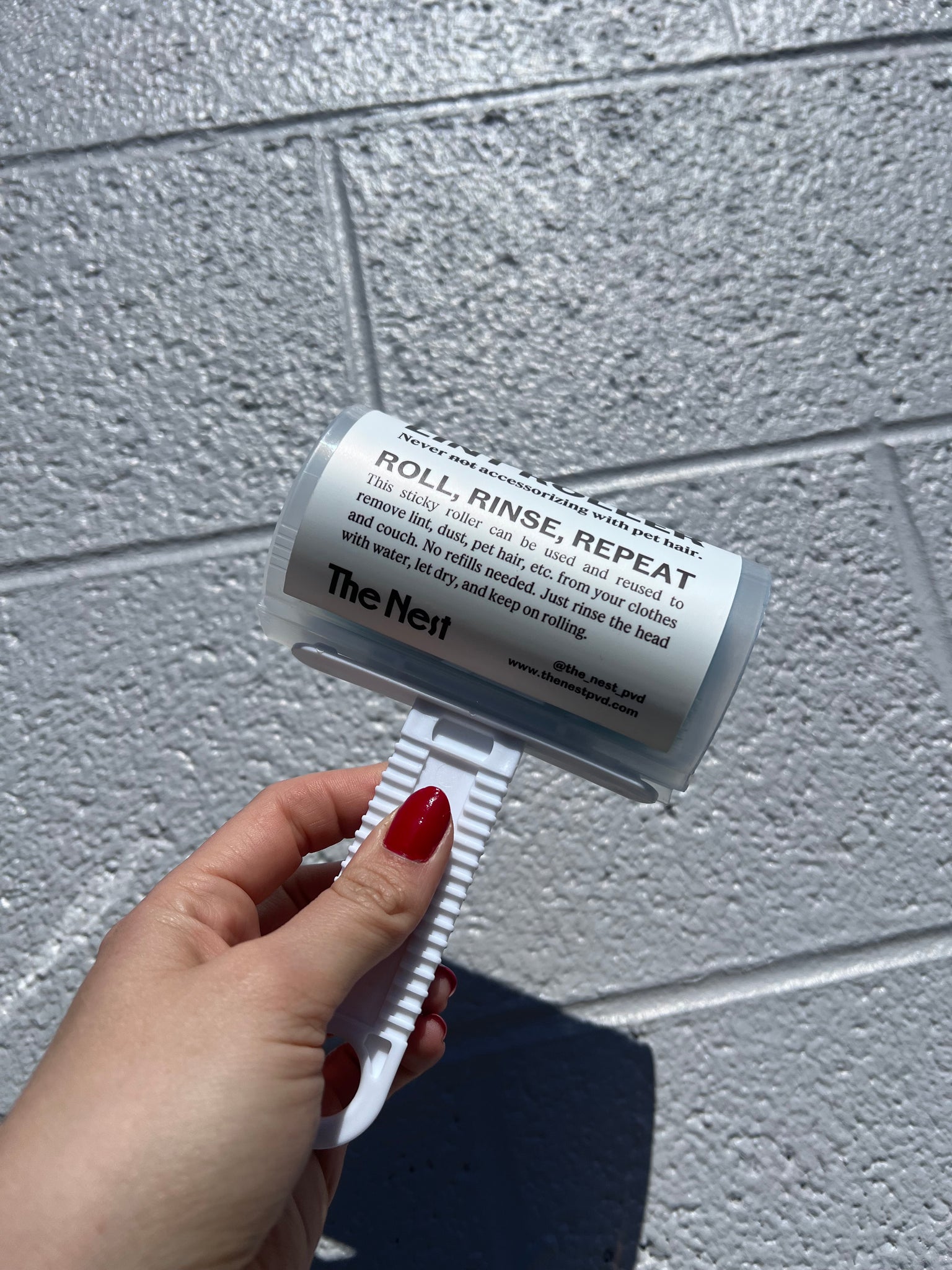 Reusable Washable Lint Roller - The Nest's Go To