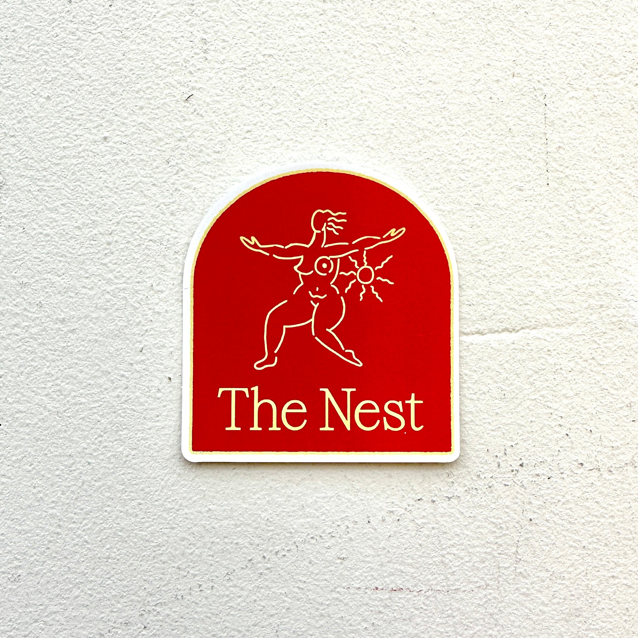 Dancing Woman - The Nest Sticker