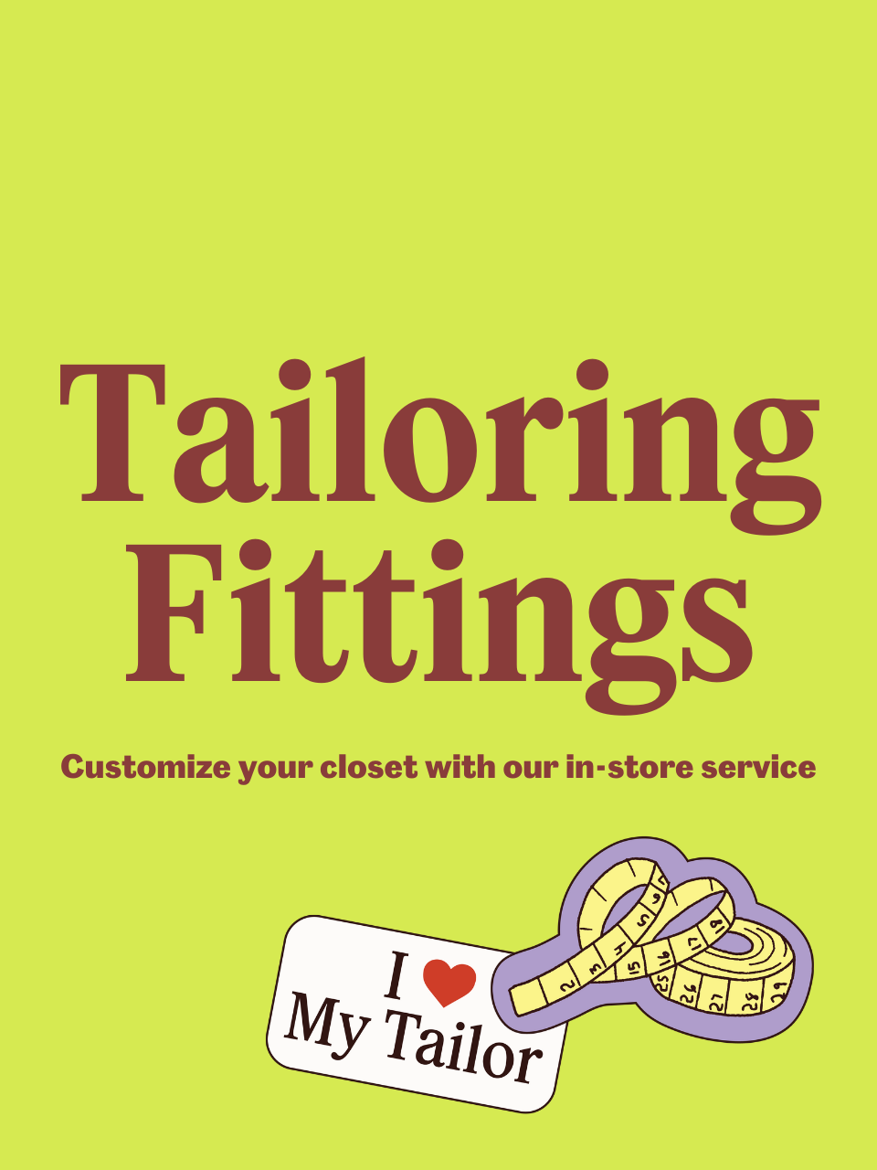 Tailoring Service Gift Card