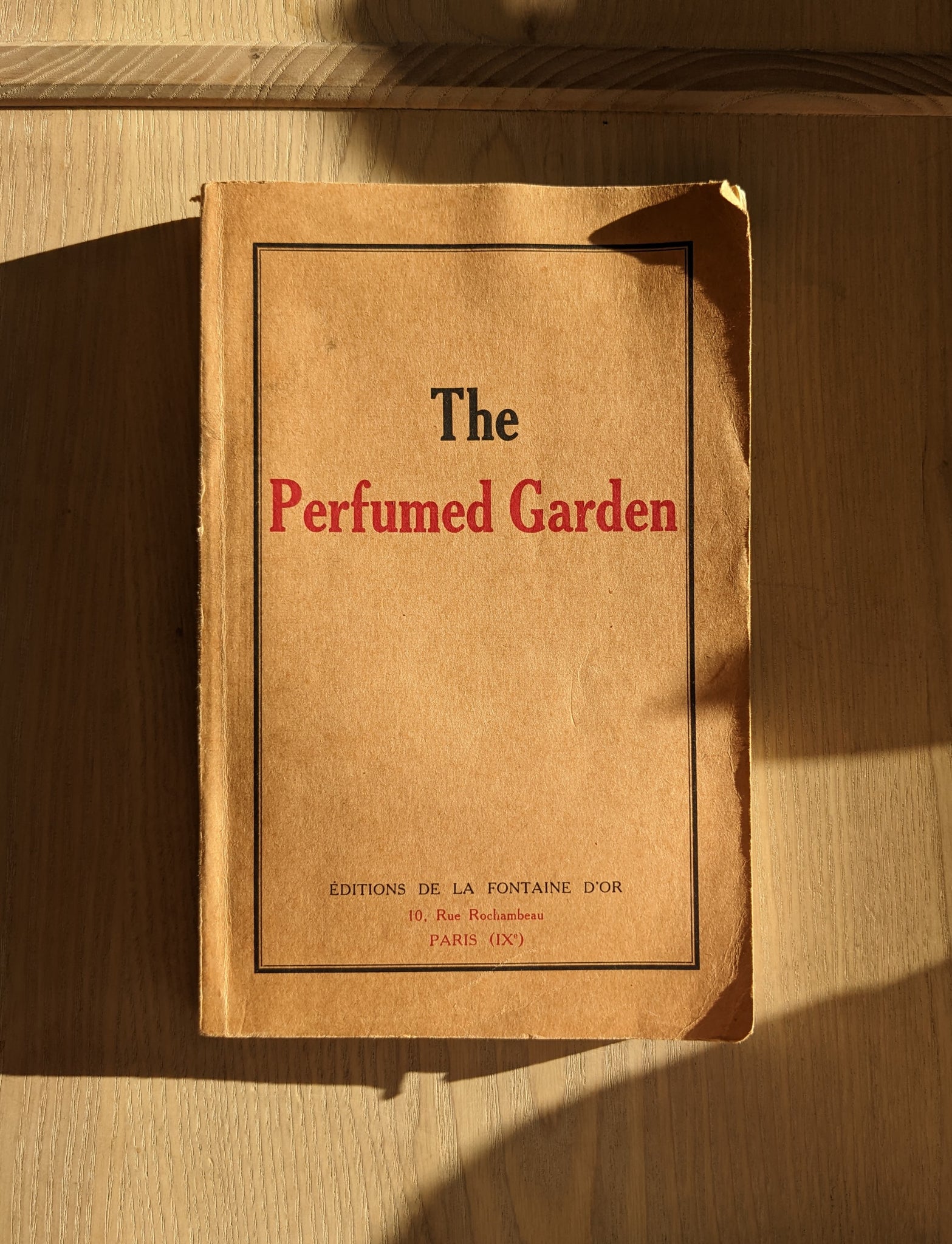The Perfumed Garden 1959 Book