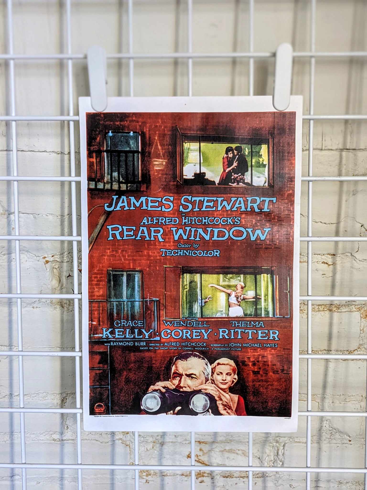 Alfred Hitchcock's Rear Window, Movie Poster