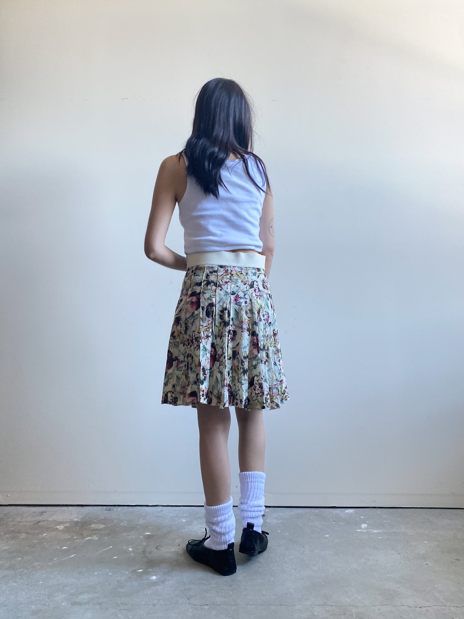 Margaret O'Leary Floral Skirt (S)