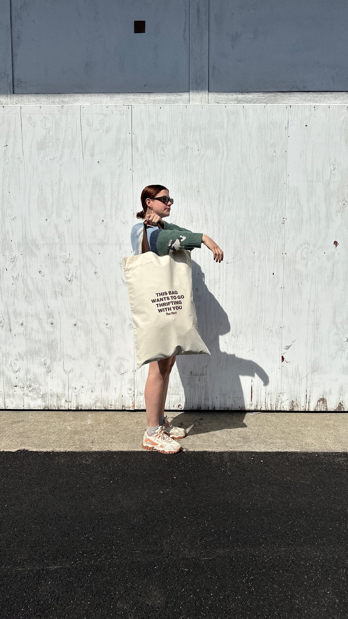 The Nest's Oversized Thrift Tote Bag