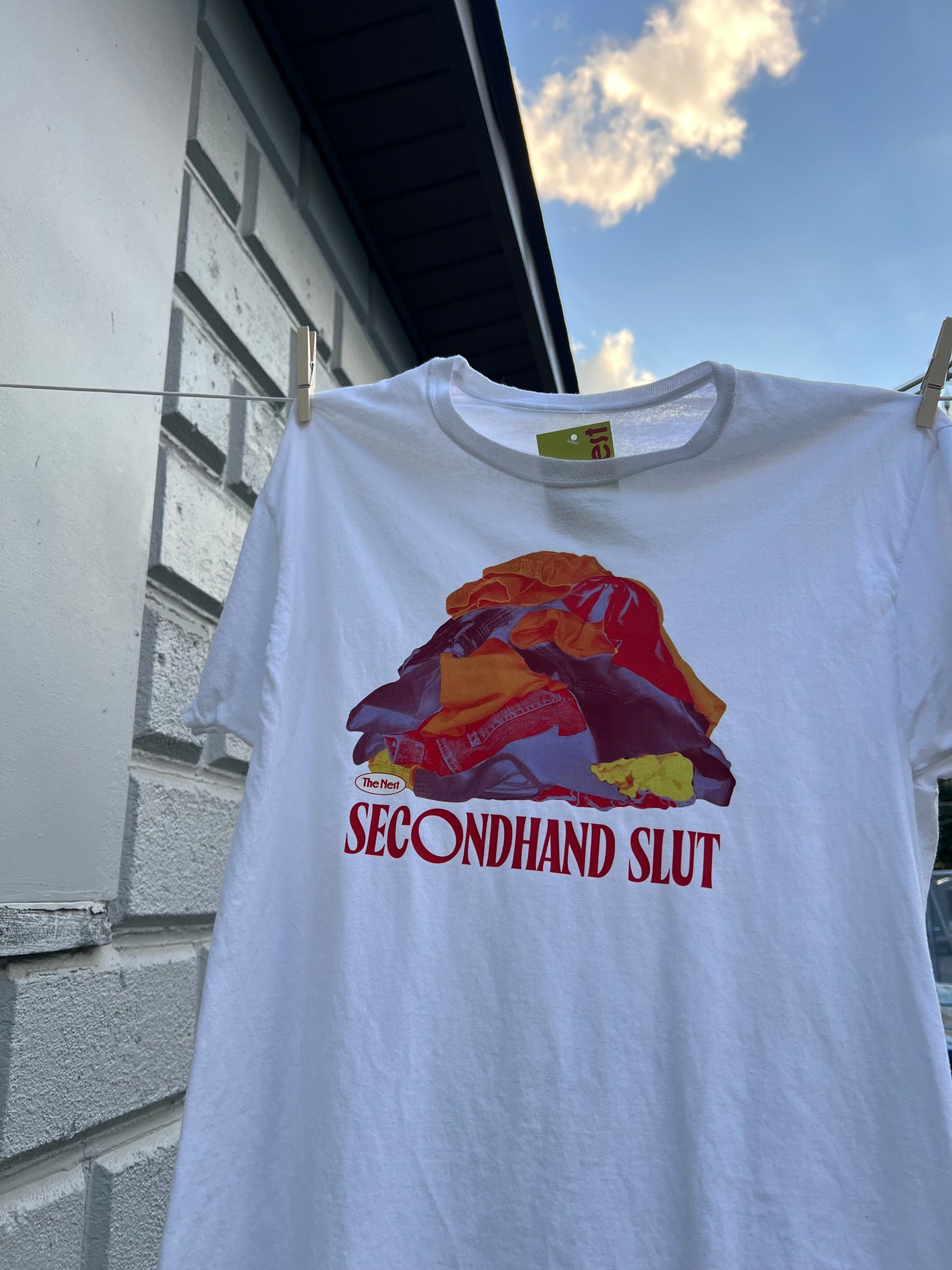 Secondhand Slut Tee (printed on secondhand)