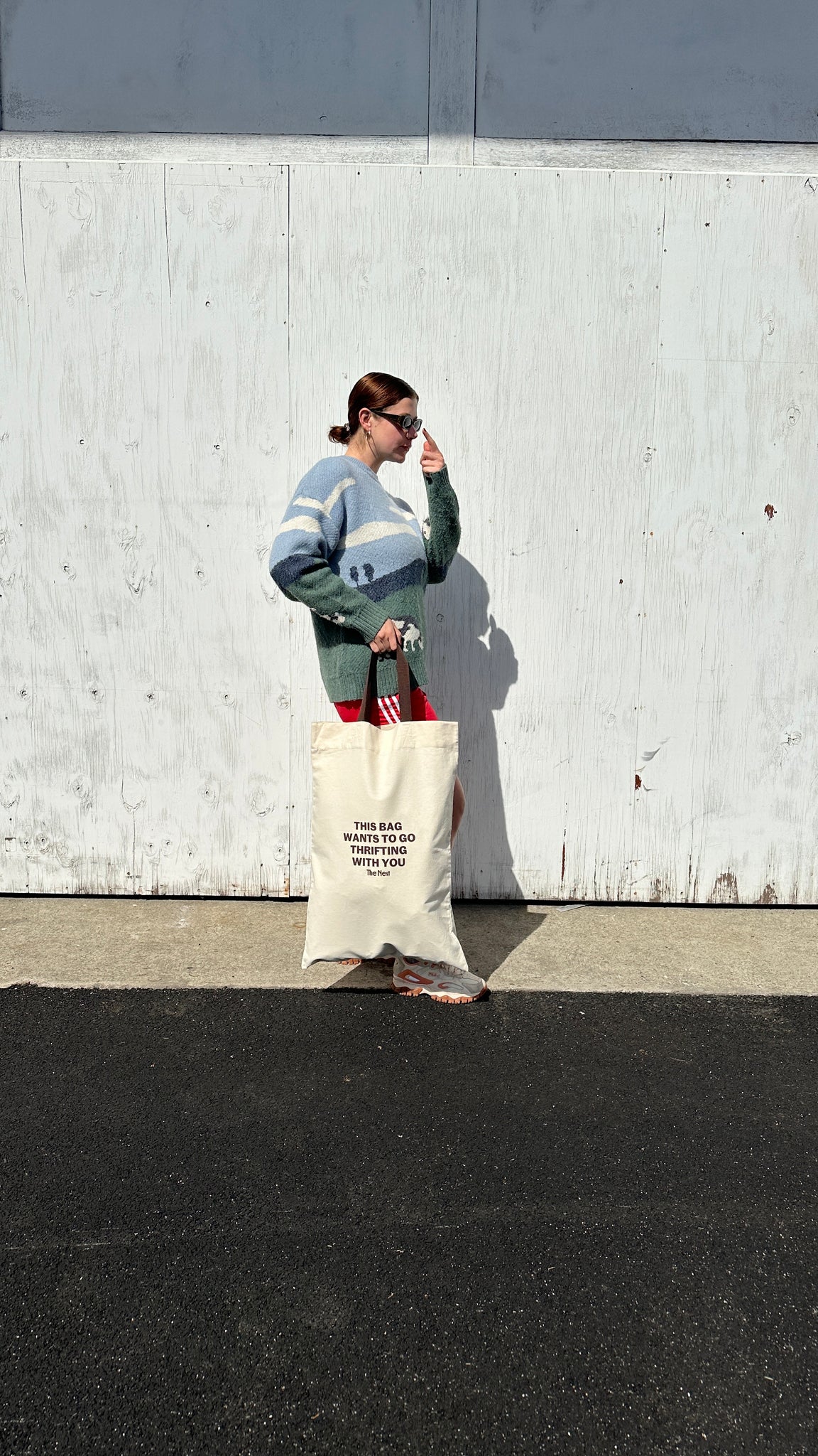 The Nest's Oversized Thrift Tote Bag