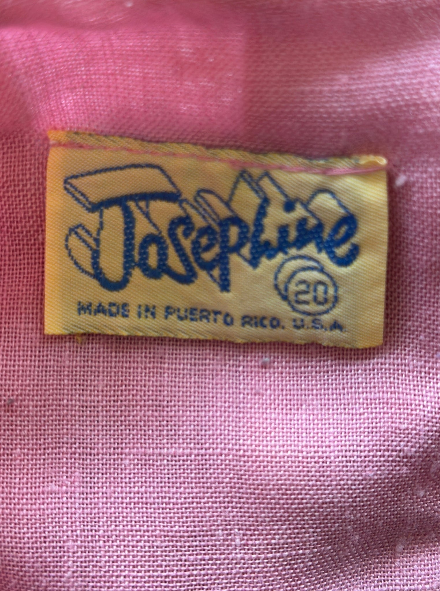 Vintage Josephine Light Pink Dress (2X)
