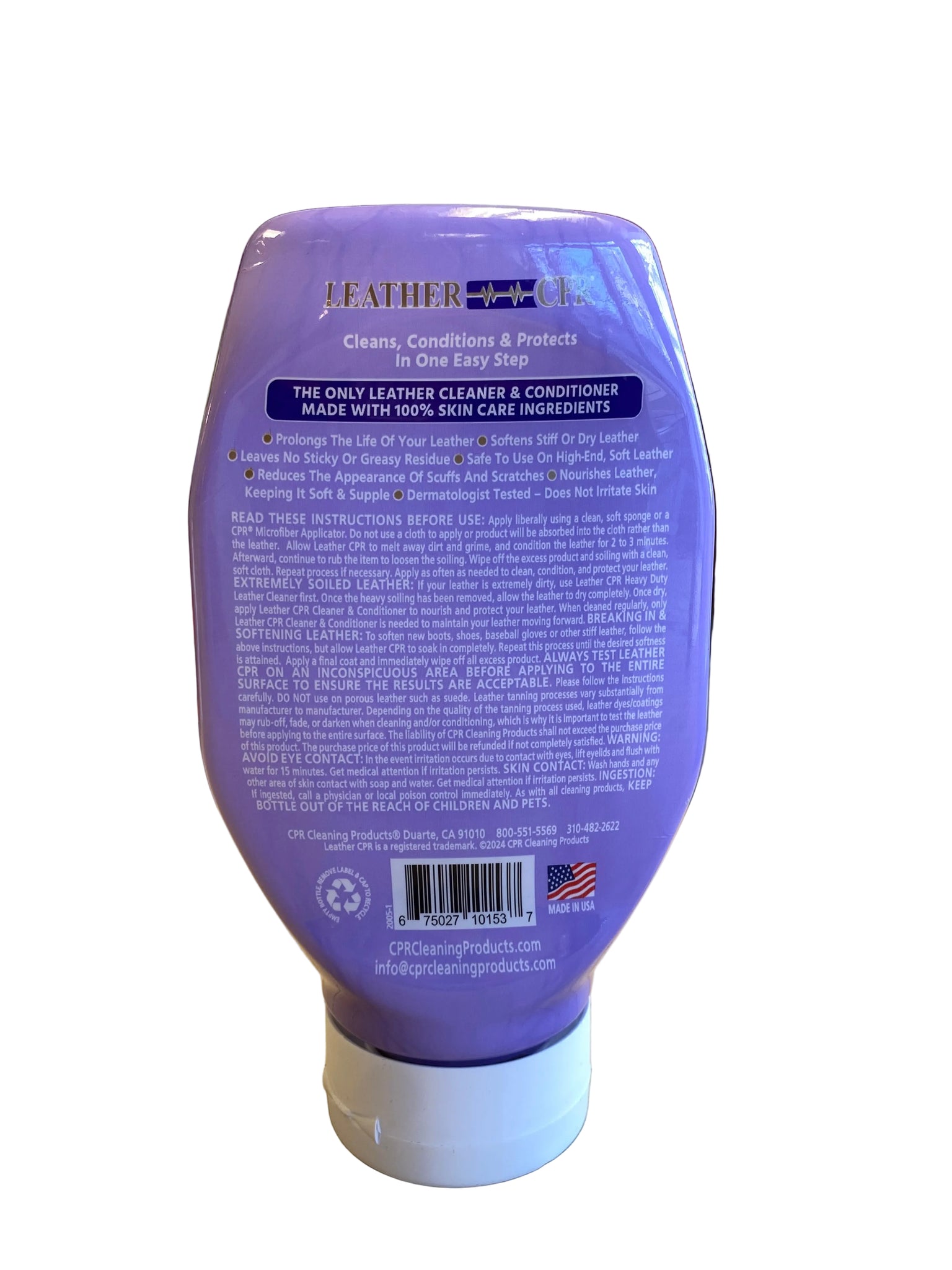 Leather CPR Cleaner and Conditioner 18oz – The Nest