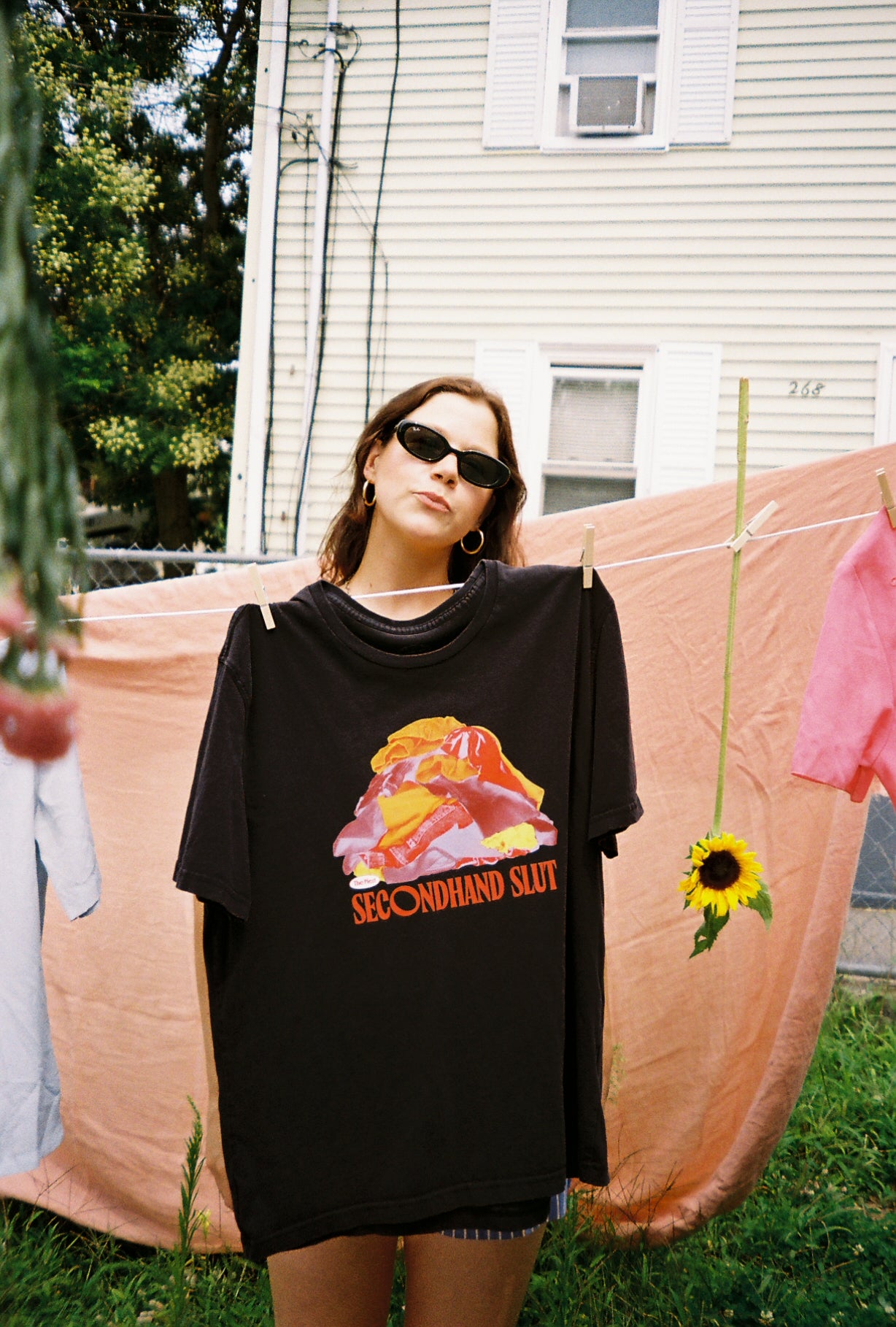 Secondhand Slut Tee (printed on secondhand)
