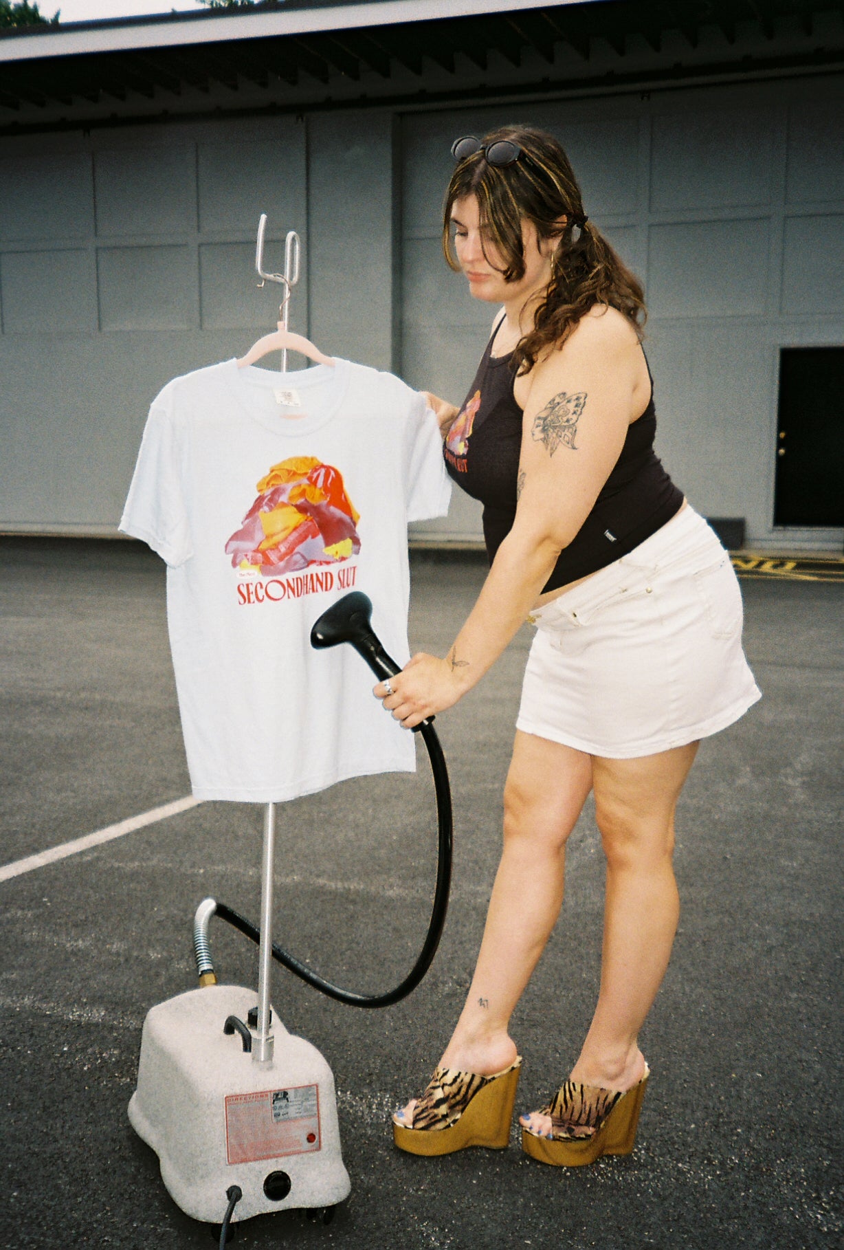 Secondhand Slut Tee (printed on secondhand)