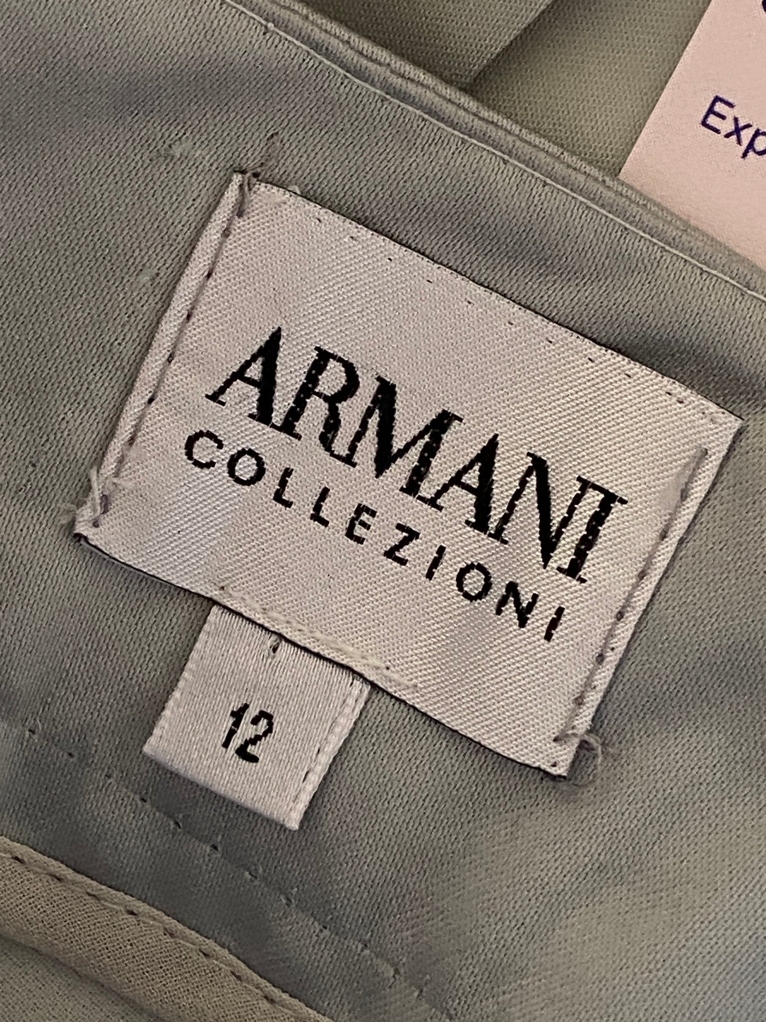 Vintage Armani Collezioni Light Blue Skirt Set (M)