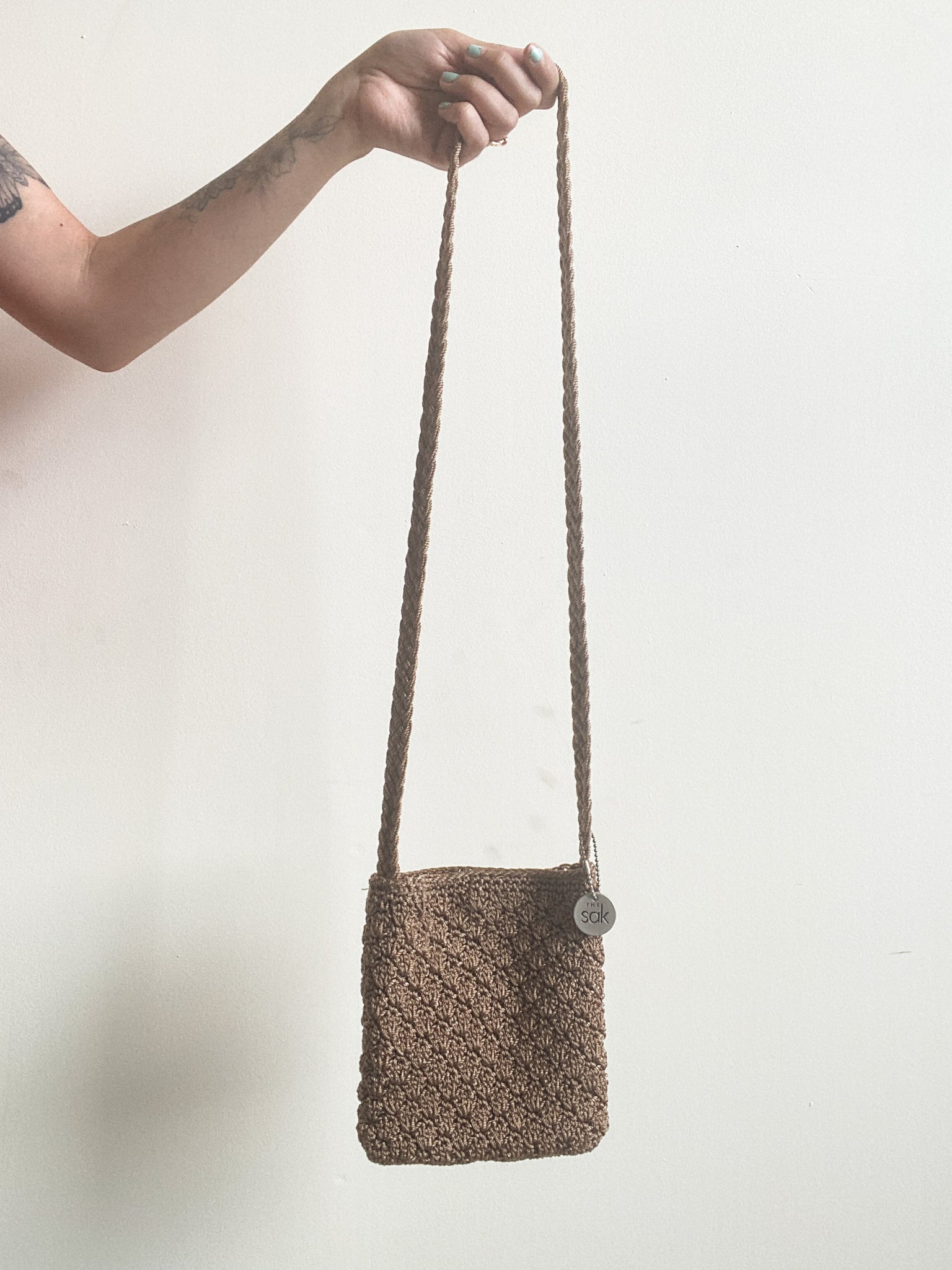 Small Crocheted Bag by The Sak