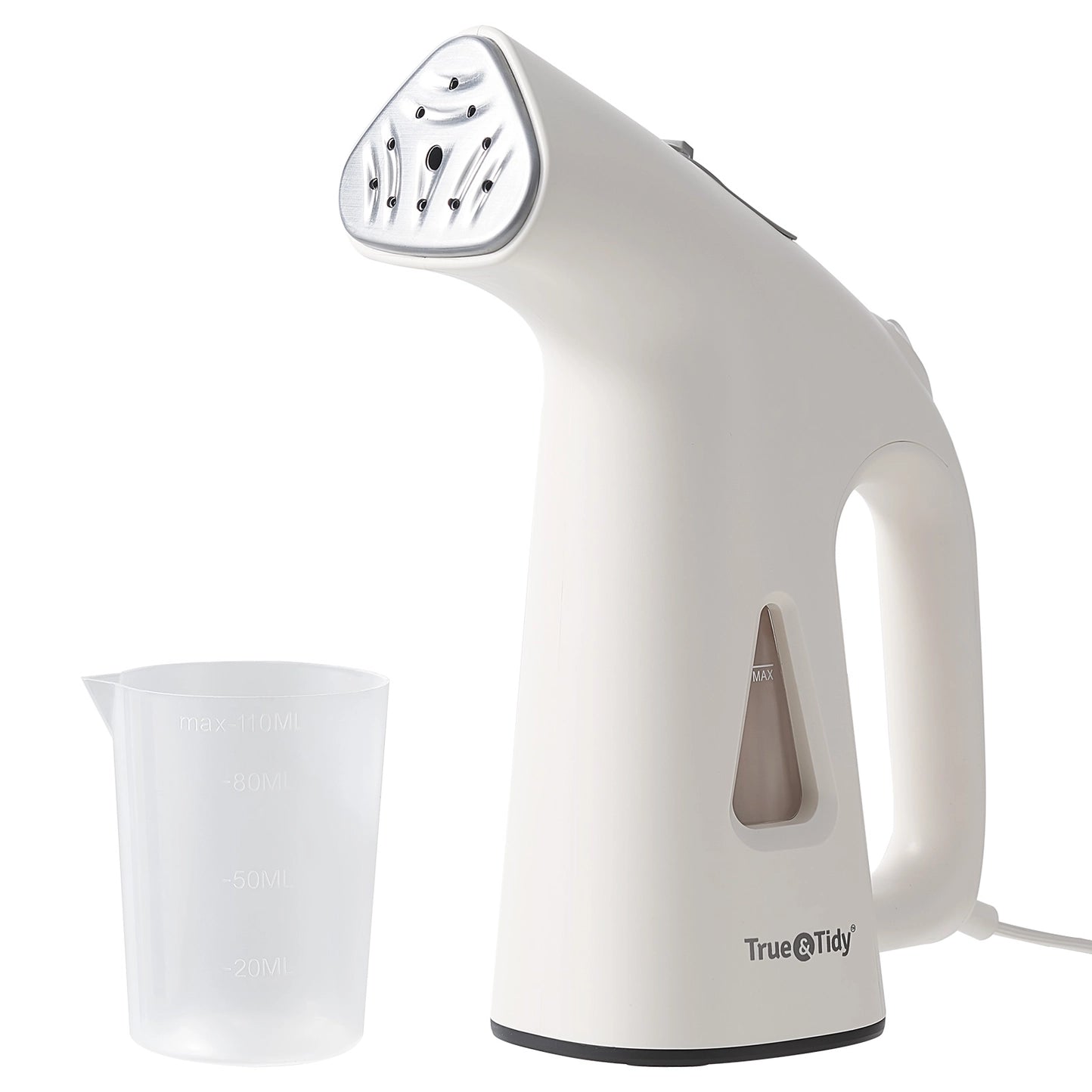 True & Tidy 110ml Portable Fabric Steamer