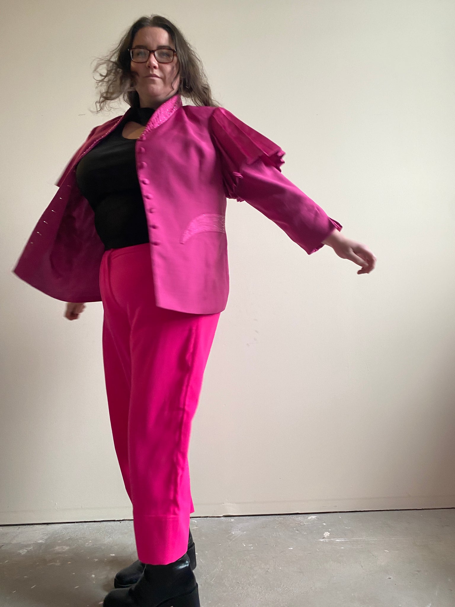 Elton John pink jacket (XL)