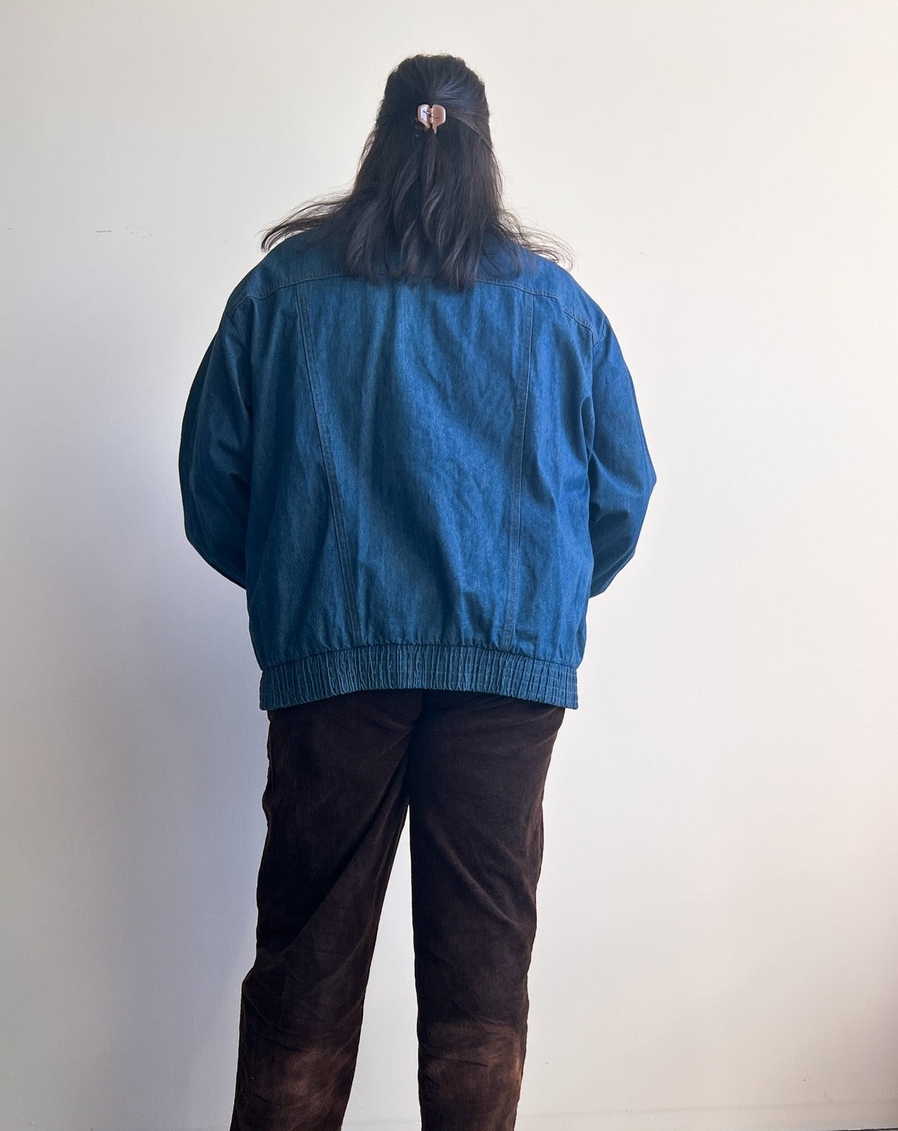 Koret City Blues Vintage Button Down Embroidered Denim jacket (3X)