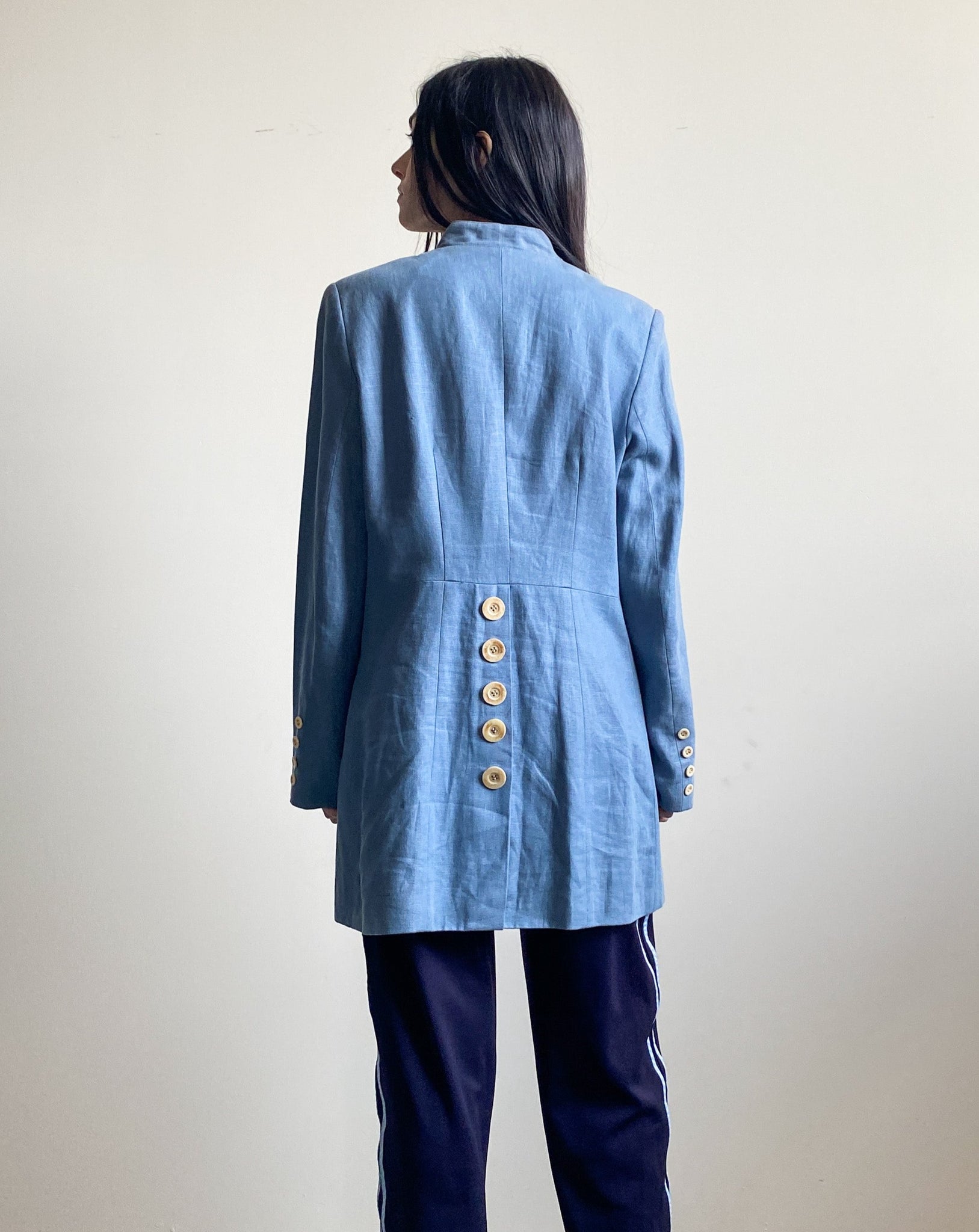 Maria Pucci Couture Blue Jacket (L)