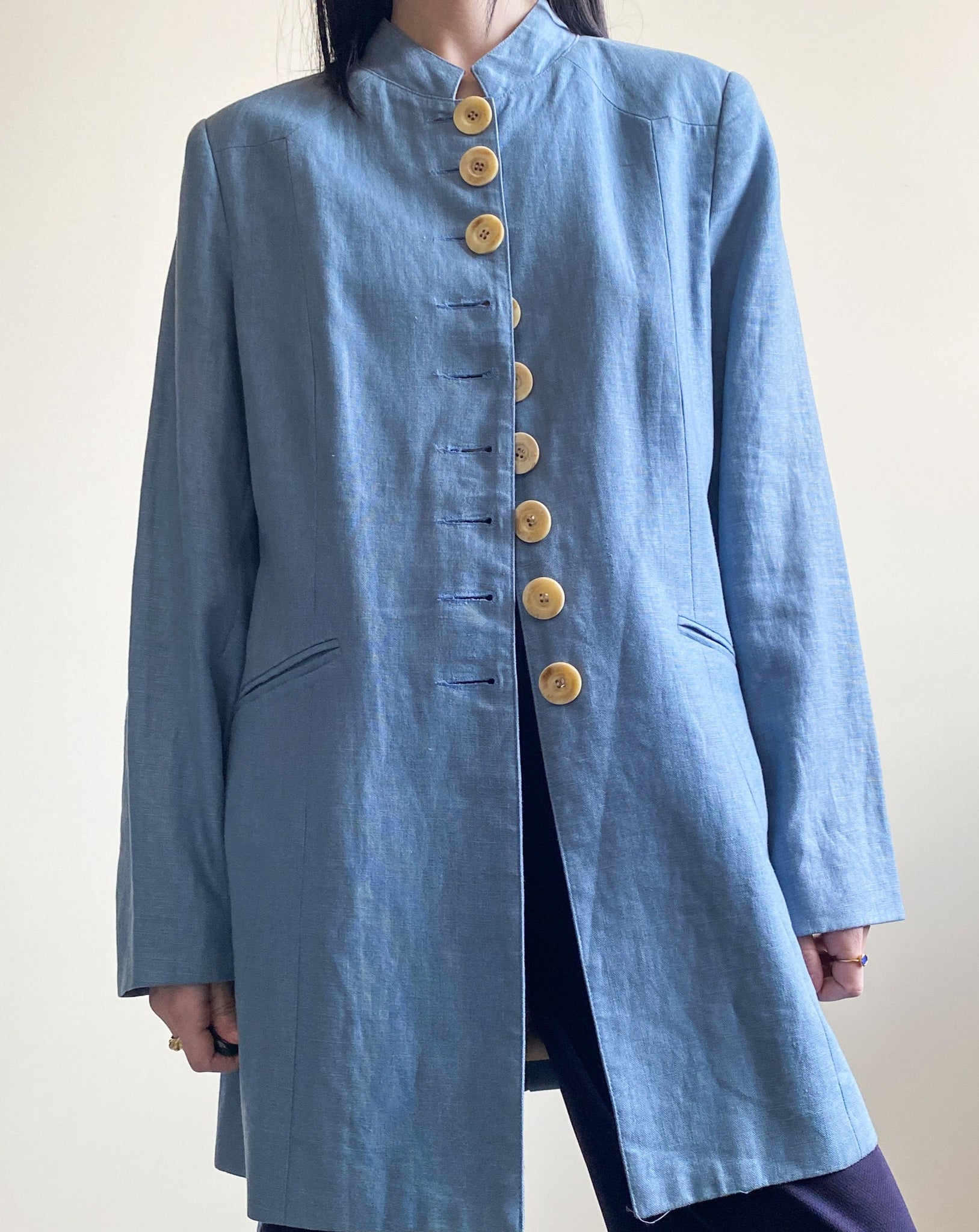 Maria Pucci Couture Blue Jacket (L)
