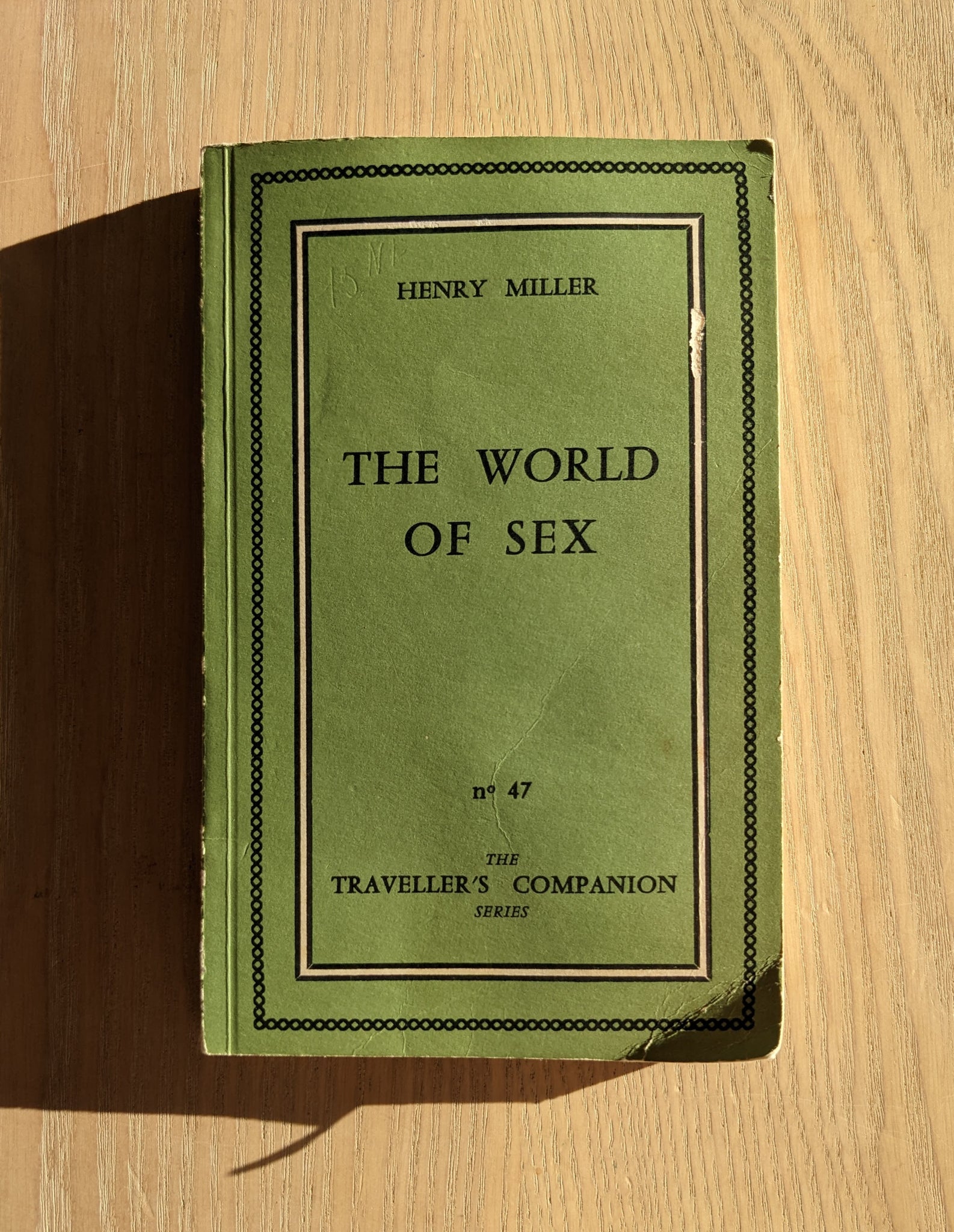 The World of Sex (The Traveller's Companion Series #47) 1959 Book