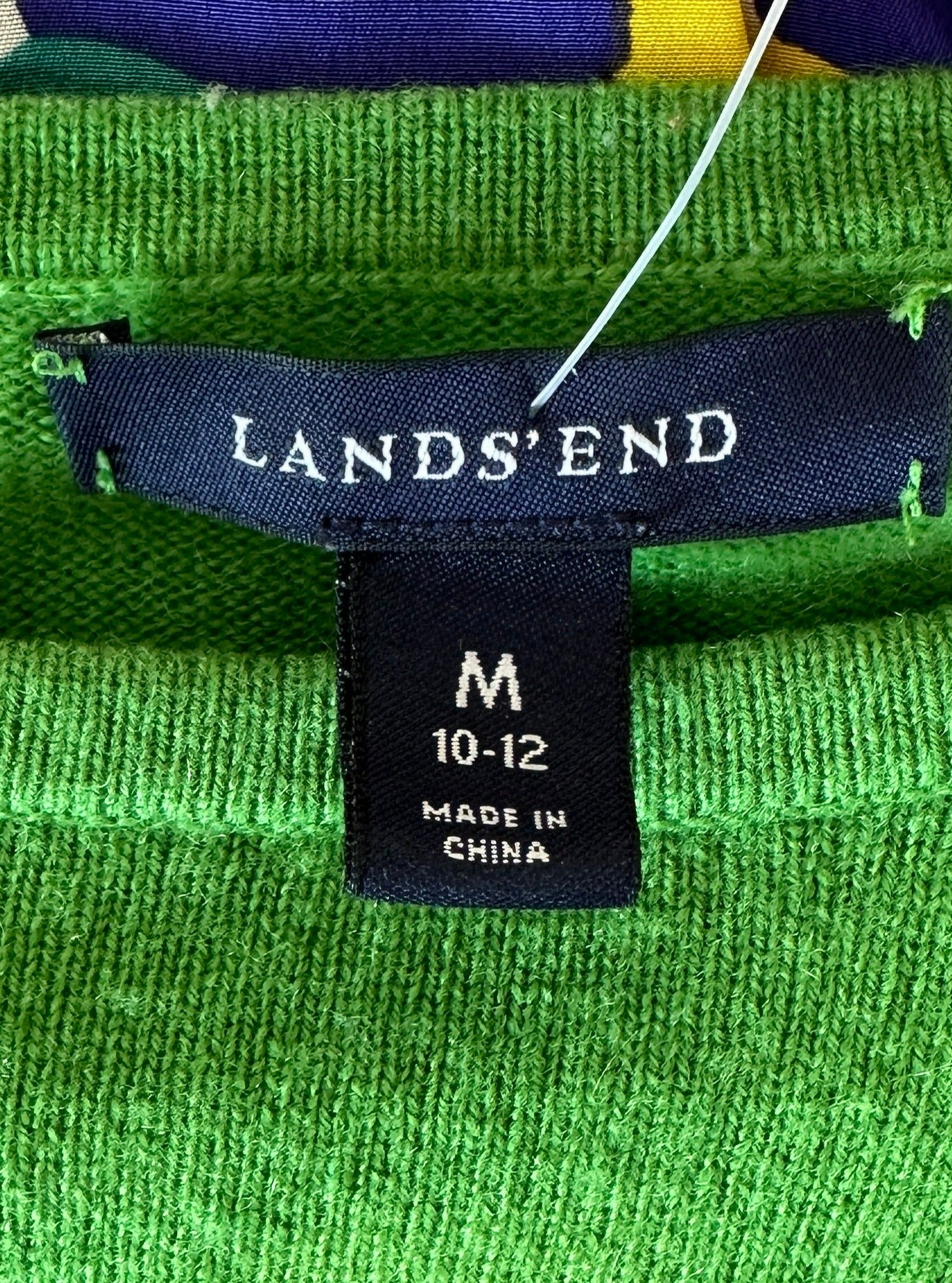 Grass Green Cashmere Sweater (M)
